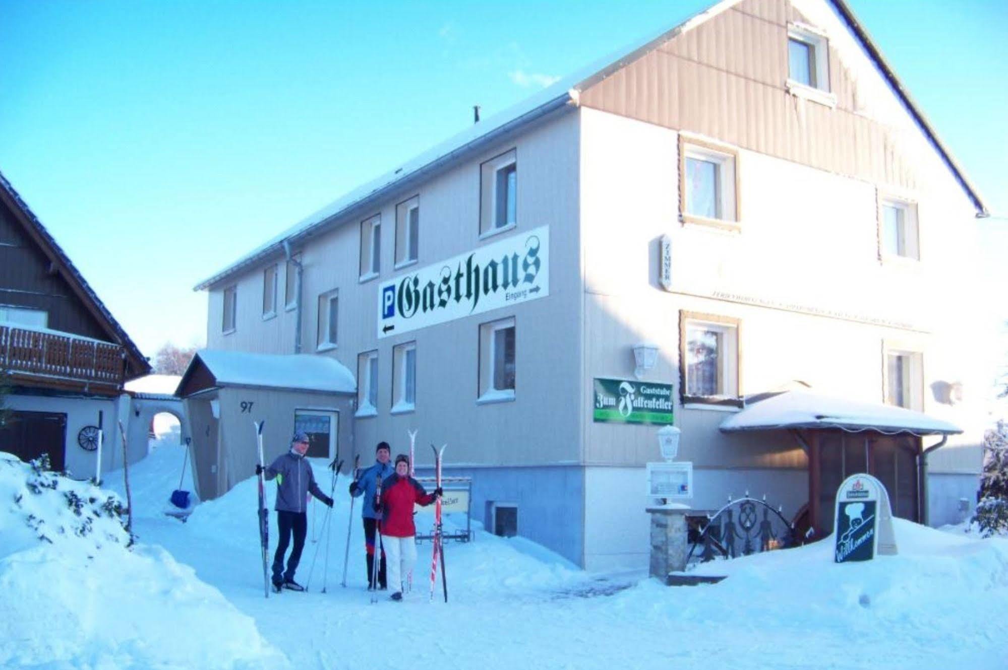 Gasthaus Falkenhain Altenberg ภายนอก รูปภาพ